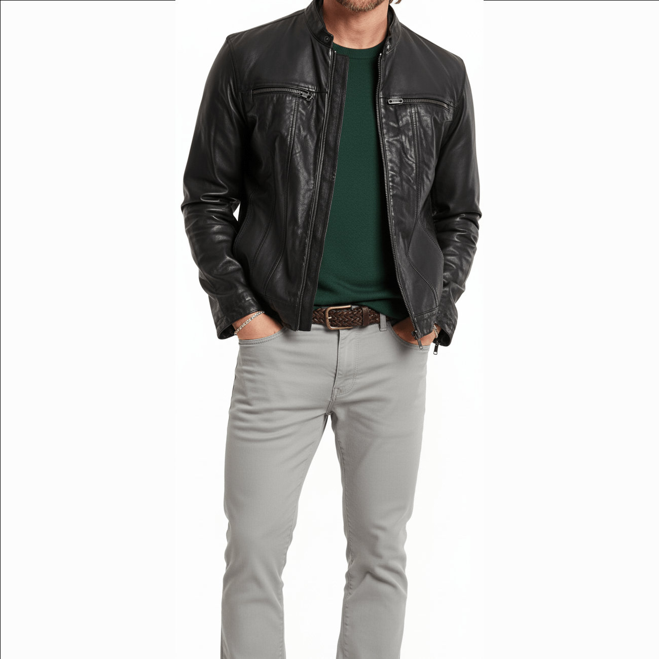 Brando Leather Jacket PDW