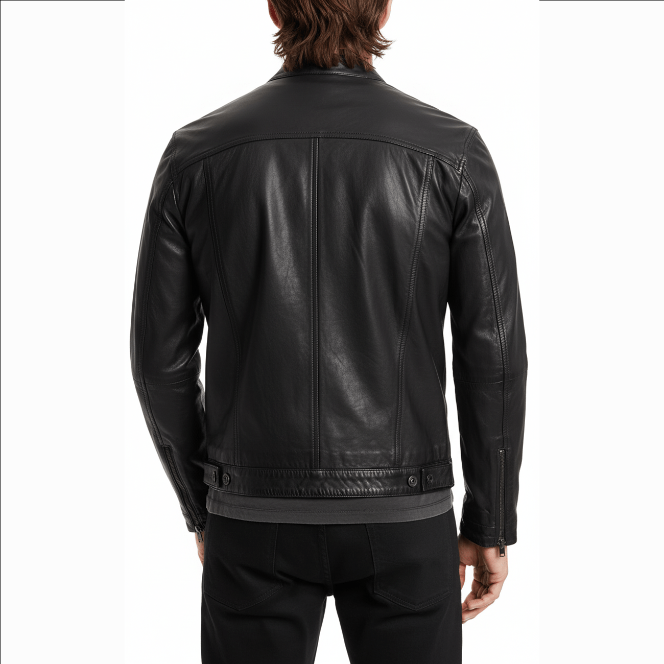 Brando Leather Jacket PDW - Image 3